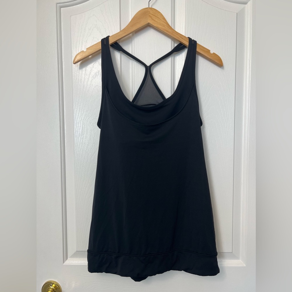 lululemon athletica Black Strappy Tank Top